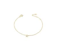 KCHSRKHXC Argento Sterling Argento Oro Stellato Scintillante Stella collegata zirconi Collana Girocollo Catene Lunghe Regalo Gioielli da Sposa da Donna