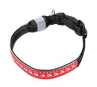 KCHSRKHXC Batteria per collare per cani a LED da 1 pc collana per animali luminosi per cani modalità di illuminazione PU leggere per visibilità serale per escursioni in campeggio