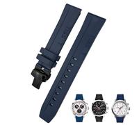 KCHSRKHXC Canda di guardia da 20 mm da 20 mm per adatto per tissot T114417 T114 Terratura in silicone in gomma morbida a farfalla Braccialetti sportivi impermeabili