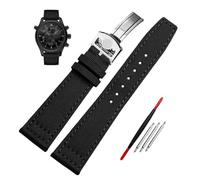 KCHSRKHXC Canda di guardia in nylon ad alta densità per IWC IW377724 IW371614 cinghia di orologio 20mm 21mm 22mm Bracciale Black Armygreen Blue Tela Celt