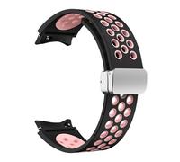 KCHSRKHXC Cinghia di silicone da 20 mm per orologio galaxy 6 classico 43 47 mm 5pro 45 mm respira senza spazi vuoti 7 6 5 4 40 mm 44 mm