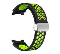 KCHSRKHXC Cinghia di silicone da 20 mm per orologio galaxy 6 classico 43 47 mm 5pro 45 mm respira senza spazi vuoti 7 6 5 4 40 mm 44 mm
