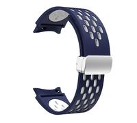 KCHSRKHXC Cinghia di silicone da 20 mm per orologio galaxy 7 6 5 4 40mm 44mm 5pro 45mm fibbia senza spazi vuoti 6 classici 43 mm 47 mm 42 braccialette braccialetti