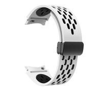 KCHSRKHXC Cinghia di silicone da 20 mm per orologio galaxy 7 6 5 4 40mm 44mm 5pro 45mm fibbia senza spazi vuoti 6 classici 43 mm 47 mm 42 braccialette braccialetti