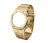 KCHSRKHXC Cinta di orologi in metallo GA2100 di terza generazione GA2110 GEMBEL PER GA-2100 Orologi da uomo Accessori Sostituzione Cinta d'oro