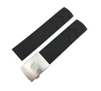 KCHSRKHXC Cinta di orologio da orologio in silicone da 20 mm Blara arancione blu pieghevole arancione Waterproof Watchband compatibile con PRS516 T044