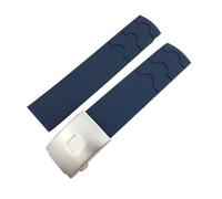 KCHSRKHXC Cinta di orologio da orologio in silicone da 20 mm Blara arancione blu pieghevole arancione Waterproof Watchband compatibile con PRS516 T044