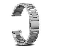 KCHSRKHXC Cinturino per orologio da 18 mm, 20 mm, 22 mm, in acciaio inox, cinturino per bracciale smar, Black, Standard, Standard