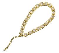 KCHSRKHXC Collana a catena per cani in acciaio in titanio per animali domestici Collar decorativo e resistente Accessorio sicuro per cani e cuccioli