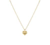 KCHSRKHXC Collana con Ciondolo a Cuore Rotondo per collane Girocollo a Catena da Donna, Gioielli pregiati, Realizzati in Cina