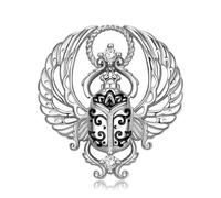 KCHSRKHXC Collana con Ciondolo Animale Cavalluccio Marino a Forma di Croce in Argento Sterling in Argento Sterling per Gioielli da Donna