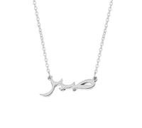 KCHSRKHXC Collana in acciaio a sospensione collana di gioielli a catena da collo personalizzati