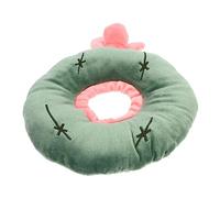 KCHSRKHXC Collar cono gatto peluche regolabile per protezione della ferita morbida una protezione per il collo per lesioni guarigione impedisce la leccata e il graffio del design del cactus