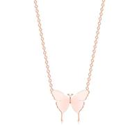 KCHSRKHXC Delicata collana a farfalla in oro Collana con ciondolo minuscolo carino per regalo di gioielli personalizzati da donna - Elaborazione di moda in oro rosa