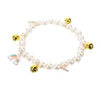 KCHSRKHXC Elegante collare per gatti con perle artificiali per gattini e cani di piccola taglia, per festival e feste, accessorio durevole ed elegante con perline finte