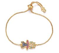 KCHSRKHXC Figura zirconia cubica cubica mirchina di zirconia regalo di gioco per la casa fascino della moda femminile femminile