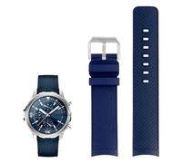 KCHSRKHXC Fluorobber Cinghia per la famiglia Darwin's Adventure IW376803 IW379503 Watch Band a rilascio rapido 22mm da uomo Cinta