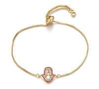 KCHSRKHXC Gioielli femminili rosa cristallo rosa taglio tagliato cubico taglio