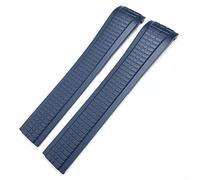 KCHSRKHXC Gomma silicone colorata per serie di cinturini 5164A 5167A Watch Band Butterfly Buckle 21mm Watchbands