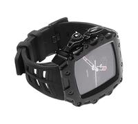 KCHSRKHXC Kit di modifica della custodia in metallo cinghia di orologio in gomma ， per una serie di bande 44mm 45mm SE 9 8 7 6 5 4 MODIFICATO DIY Luxury Canda