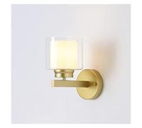 KCHSRKHXC Lampada a parete, Lampade a parete a led da letto per camera da letto postmoderna - Luci da parete in vetro Decorazione di illuminazione scale per corridoio interno