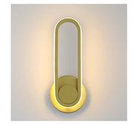 KCHSRKHXC Lampada a parete, moderne lampade a parete a LED 330 ° Motchide camera da letto ruotabile 12W AC96V 110 V SCONCE BLACA LAMPARE BLACA CAPERA ALIMAZIONE IN INDIULE DECORAZIONE IN INDIUT