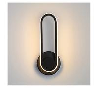 KCHSRKHXC Lampada a parete, moderne lampade a parete a LED 330 ° Motchide camera da letto ruotabile 12W AC96V 110 V SCONCE BLACA LAMPARE BLACA CAPERA ALIMAZIONE IN INDIULE DECORAZIONE IN INDIUT