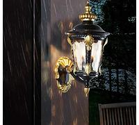 KCHSRKHXC Lampada da parete creativa retrò esterna Atmosferica Europea Braffatura Luce Light Courtyard Light Light Light Airsle Aisle Luci da corridoio impermea