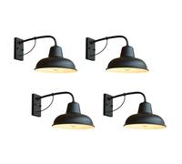 KCHSRKHXC Lampada da parete da esterno Industriale Iron Iron Luce impermeabile E26 Fissature per il giardino del cortile di balcone e altre luci