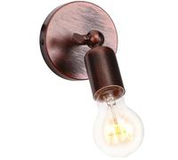 KCHSRKHXC Lampada da parete in bronzo industriale semplice regolare lampada da parete della testa per corridoio illuminazione a soppalco luminaire retro decorazioni con applione