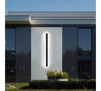 KCHSRKHXC Luci da parete MANO ESTERNO ALIMENTI IP65 IP65 LED DA PARETE LEILLE INDOOR METAL METAL ACRYLI BIANCO Long Strip Mall lampo