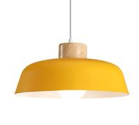 KCHSRKHXC Metal Hanging Lamp, Personalized Color Pendant Light Lampshade, E27screw Single-Head, Porch Bar Decoration Ceiling Lighting Fixtures