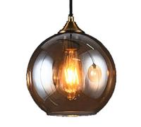 KCHSRKHXC Nordic Style Glass, Personalized Ceiling Pendant Lamp Shade, Flush Mount Single-Head Hanging Light, Balcony Bar Decoration Ceiling Lighting Fixtures
