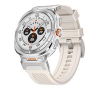 KCHSRKHXC Per Galaxy Watch Ultra 47 mm cinghia di silicone morbido , 47 mm Bracciale sportivo Correa Canda
