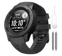 KCHSRKHXC Per istinto 2 watchband istinct 2 polso solare da polso solare 22mm Sostituzione silicone cinghia di orologio compatibile con istinto 2 tattico solare (arancione)