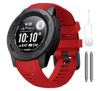 KCHSRKHXC Per istinto 2 watchband istinct 2 polso solare da polso solare 22mm Sostituzione silicone cinghia di orologio compatibile con istinto 2 tattico solare (arancione)