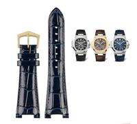KCHSRKHXC Per una vera cinghia di orologio in pelle 5711 5712G Cingcio Interfaccia speciale 25 mm*13mm uomo di guardia da uomo