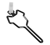 KCHSRKHXC Portasacchetti per Escrementi di Cani Dispenser per Sacchetti per Escrementi per guinzaglio Camminata Corsa Comodo Accesso rapido con Elegante Design Minimalista in Nero Intenso