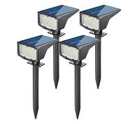KCHSRKHXC Spotlight solare Illuminazione da giardino da parete impermeabile per le luci del paesaggio