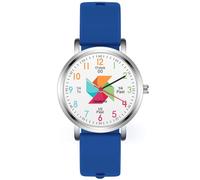 Kchss Orologio analogico impermeabile per bambini, orologio per imparare a girandola per bambini 8-12, orologi per insegnanti per ragazzi dai 5 ai 7 anni 6-8, orologi educativi facili da leggere per