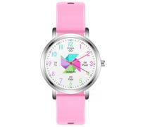 Kchss Orologio analogico impermeabile per bambini, orologio per imparare a girandola, per bambini 8-12, orologi per insegnanti per ragazze dai 5 ai 7 anni, 6-8 anni, facile da leggere, educativi per