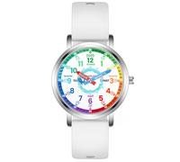 Kchss Orologio analogico per bambini, orologio da apprendimento per bambini dagli 8 ai 12 anni, impermeabile per bambini dai 5 ai 7 anni, 6-8 anni, orologi per ragazze