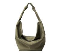 KCHYCV Borsa a Mano Strutturata da Donna, Borsa a Tracolla, Classica, Nera, Essenziale, Organizer, Pratica, da Portare Tutti i Giorni for i pendolari.(Green_Large(Max Length) 50cm)