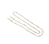 KCHYCV Catena for Occhiali da Donna e Cordino for Occhiali da Sole, Design Leggero e Durevole, Accessorio Anti-Perdita(01-Rose Gold_5pcs)