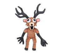 KCHYCV Peluche 99 Notti nella Foresta, Cervo Cattivo da Collezione, Morbido Peluche Ispirato al Gioco, Regalo di Peluche coccoloso for Natale, Halloween e Compleanni(Yellow 14.8In)