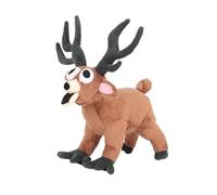 KCHYCV Peluche 99 Notti nella Foresta, Cervo Cattivo da Collezione, Morbido Peluche Ispirato al Gioco, Regalo di Peluche coccoloso for Natale, Halloween e Compleanni(Yellow 11.7In)