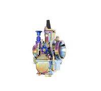 KCKZCFCYPQ carburatore del Motore per Kawasaki per 50cc-100cc 2T 4T Racing PWK 21mm Carburatore per Motocicletta Uretor Power Jet Accessori per Sistema di Alimentazione Carburatore per Moto(Colorful)