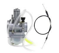 KCKZCFCYPQ carburatore del Motore per YZ250F per KX250F per RMZ250 per CRF250R per CRF450R 2T Carburatore A Getto di Potenza Regolabile Ad Alta velocità da 38 Mm E 40 Mm Carburatore per Moto(40mm)