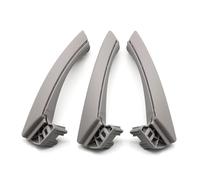 KCKZCFCYPQ Maniglie di ricambio per porta interna auto per BMW 320 per 325 per 328i 2004-2012 LHD RHD beige nero grigio maniglia di ricambio per porta interna accessori (set RHD grigio)