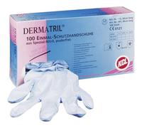 KCL 740-9 Dermatril 100 pz. Nitrile Guanto monouso Taglia (Guanti): 9, L EN 37